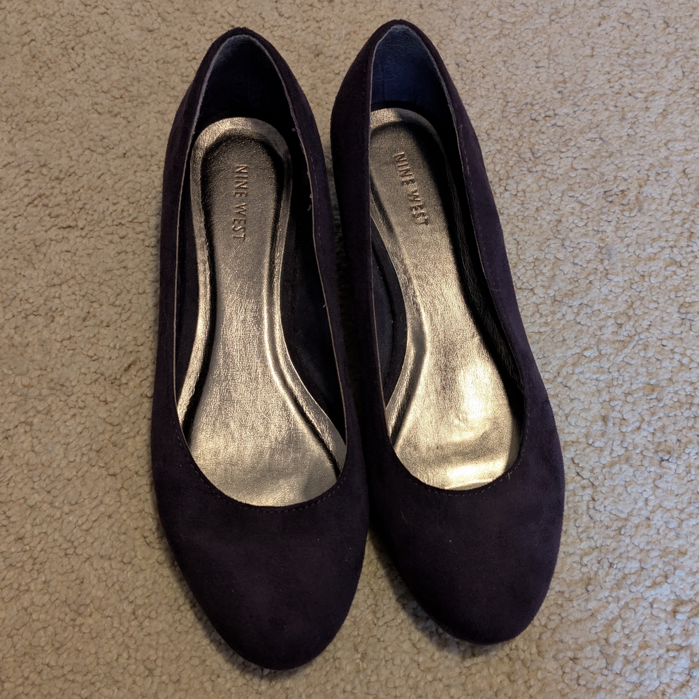 BOGO! Nine West Dark Purple Women's Loafers
